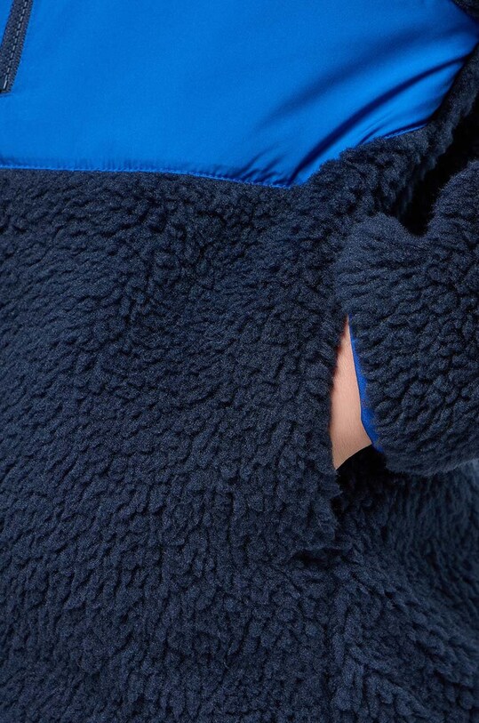 Дитяча кофта Jack Wolfskin ICE CURL HOOD темно-синій 1609232.92.152