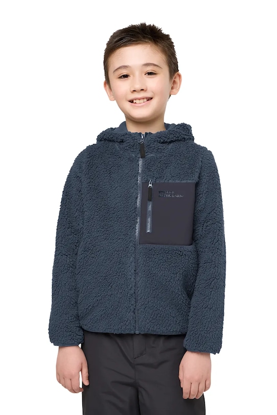 Jack Wolfskin bluza dziecięca ICE CURL HOOD 1609232.92.152