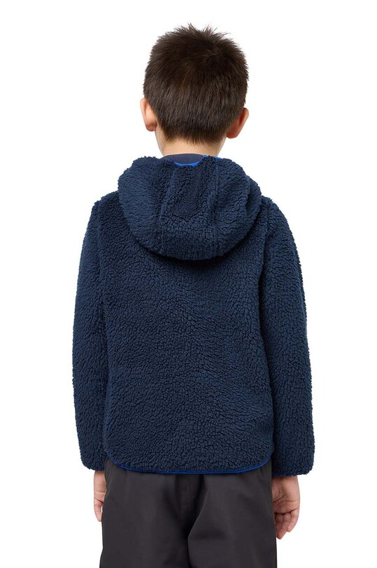 Детская кофта Jack Wolfskin ICE CURL HOOD 1609232.164.176 тёмно-синий