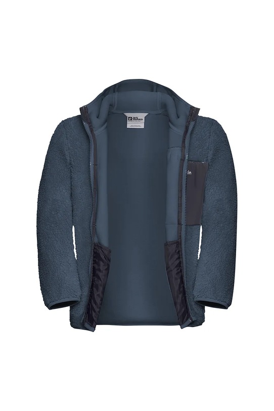 Jack Wolfskin bluza dziecięca ICE CURL HOOD niebieski 1609232.164.176