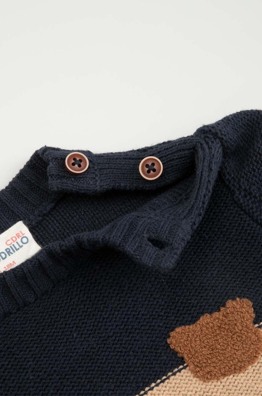 Coccodrillo sweter niemowlęcy beżowy ZC3172101ATN