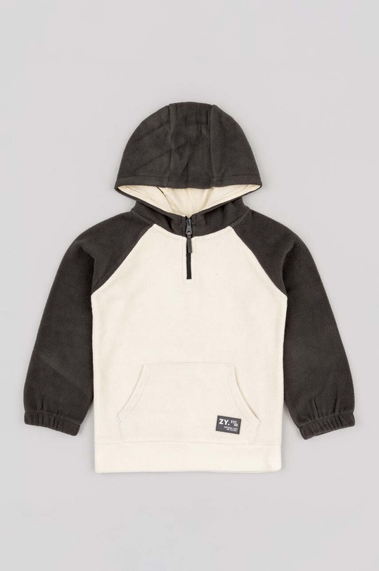 zippy bluza dziecięca z kapturem beżowy 3105577501