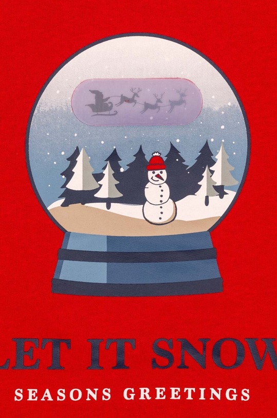 zippy bluza bawełniana dziecięca czerwony 3105623101