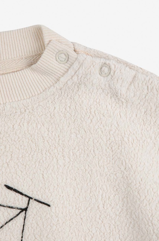 Chlapec Bavlnená mikina pre bábätká Bobo Choses 223AB038 biela