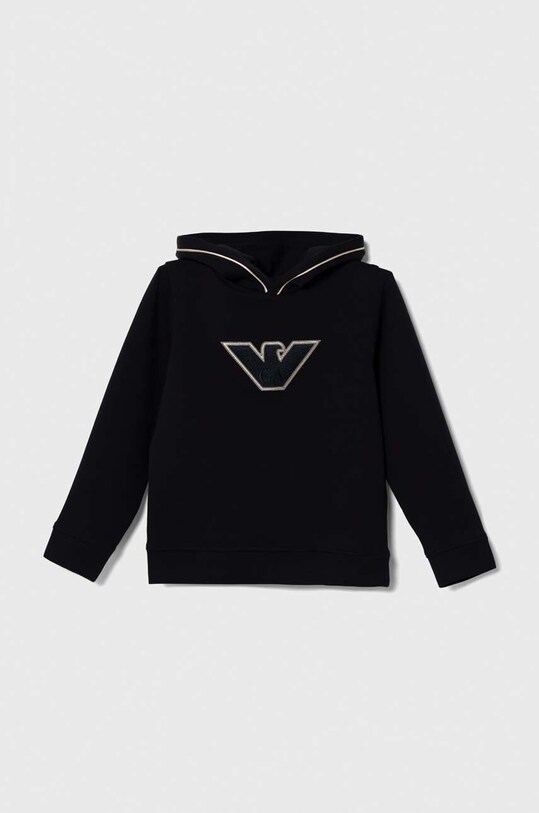 Дитяча кофта Emporio Armani з еластаном темно-синій 6R4ME5.1JHSZ