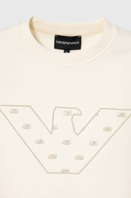 Мальчик Детская кофта Emporio Armani 6R4ME7.1JHSZ бежевый