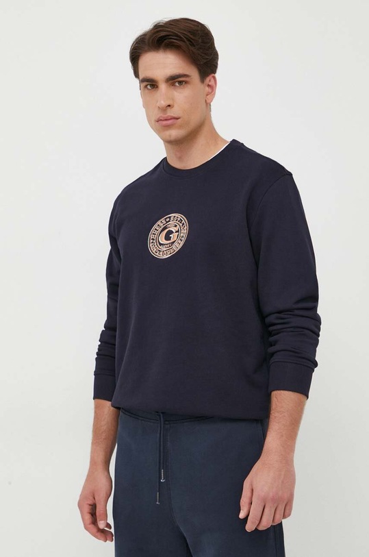 Odzież Guess bluza bawełniana M3YQ11.KBPV1 granatowy