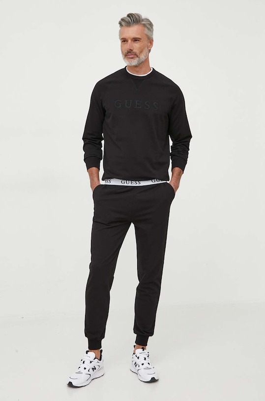 Guess bluza U3YQ01.KBS91 czarny AW24