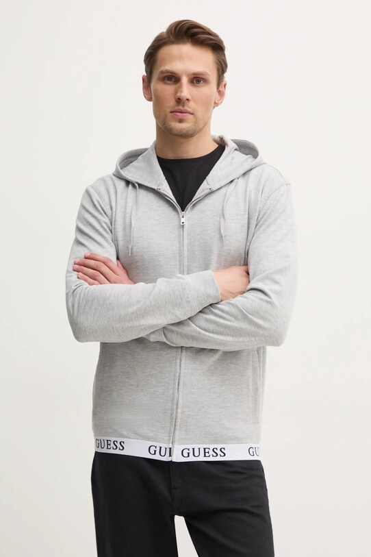 Guess bluza gri U3YQ00.KBS91