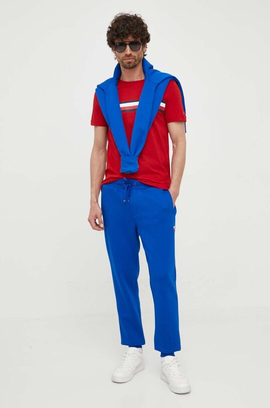 Îmbrăcăminte Tommy Hilfiger bluză MW0MW20954 albastru