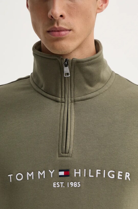 Mikina Tommy Hilfiger MW0MW20954 zelená