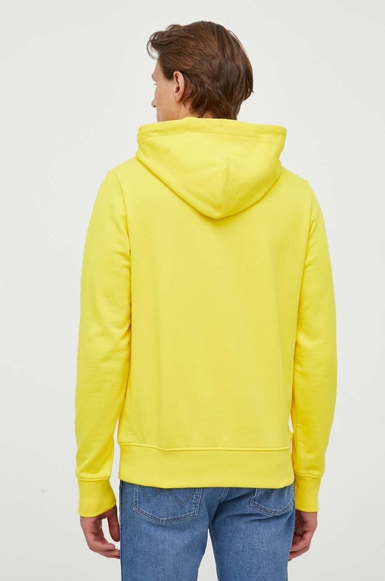 Ρούχα Βαμβακερή μπλούζα Tommy Hilfiger MW0MW31505 κίτρινο