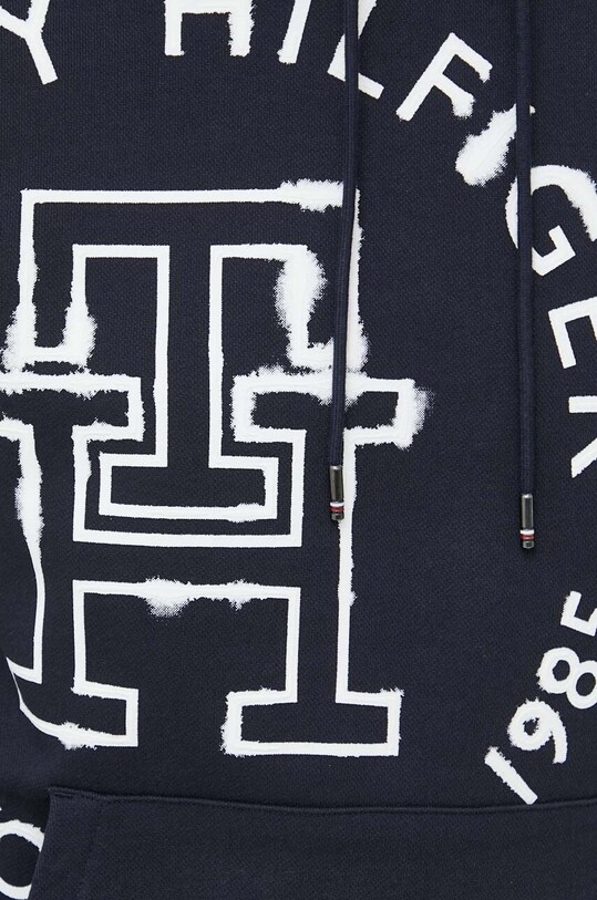 Tommy Hilfiger bluza bawełniana MW0MW31505 granatowy