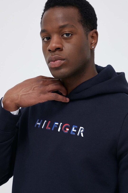 Μπλούζα Tommy Hilfiger σκούρο μπλε MW0MW32014