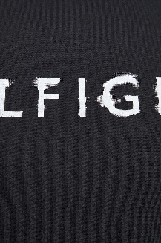 Μπλούζα Tommy Hilfiger MW0MW32358 μαύρο