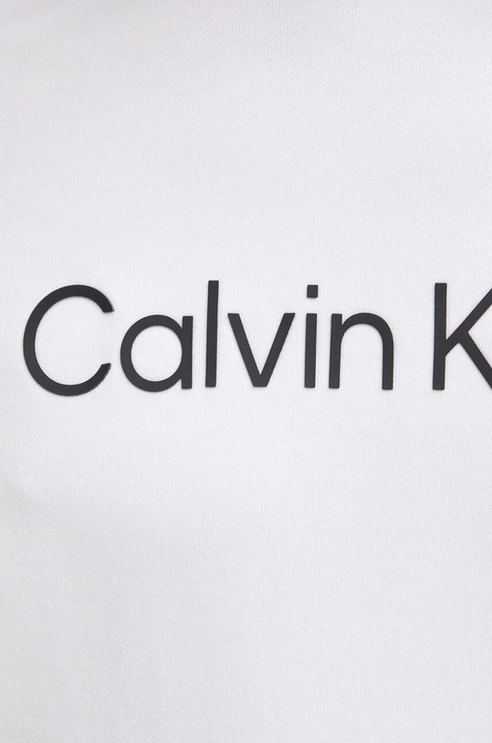 Bavlnená mikina Calvin Klein K10K111345 biela