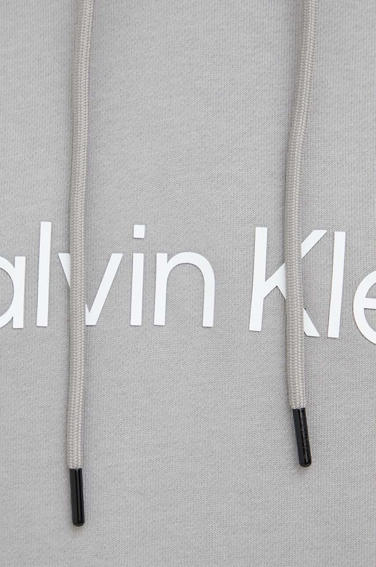 Bavlnená mikina Calvin Klein K10K111345 sivá