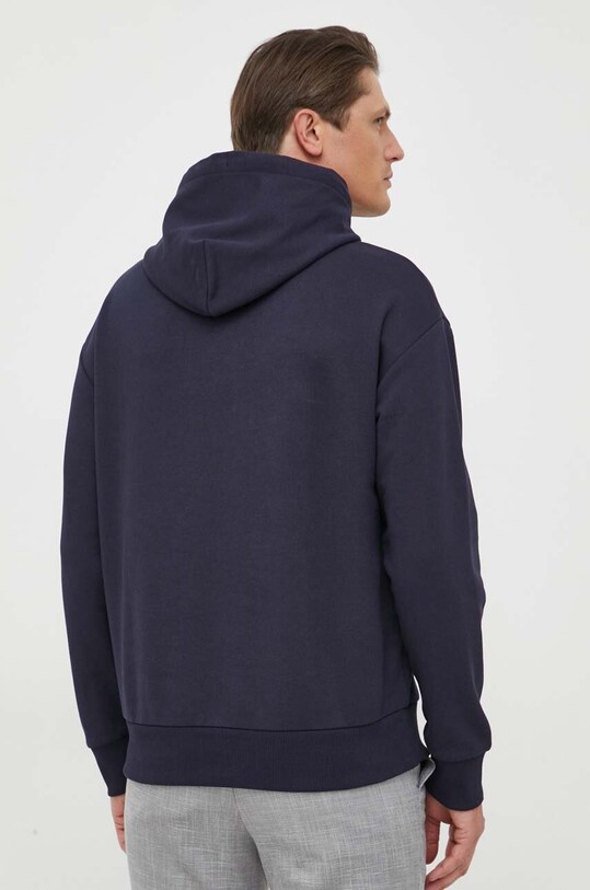 Calvin Klein hanorac de bumbac K10K111345 bleumarin AA00