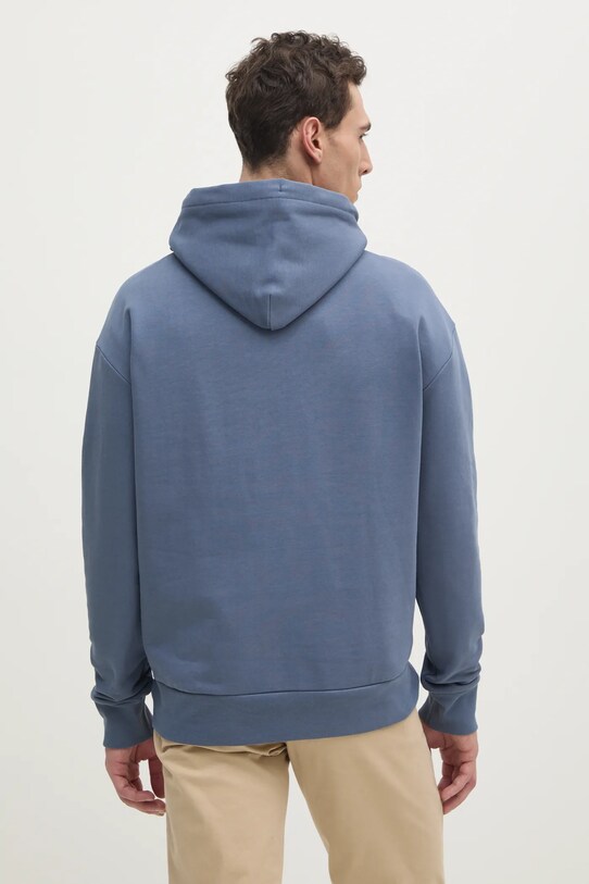 Odzież Calvin Klein bluza bawełniana K10K111345 niebieski