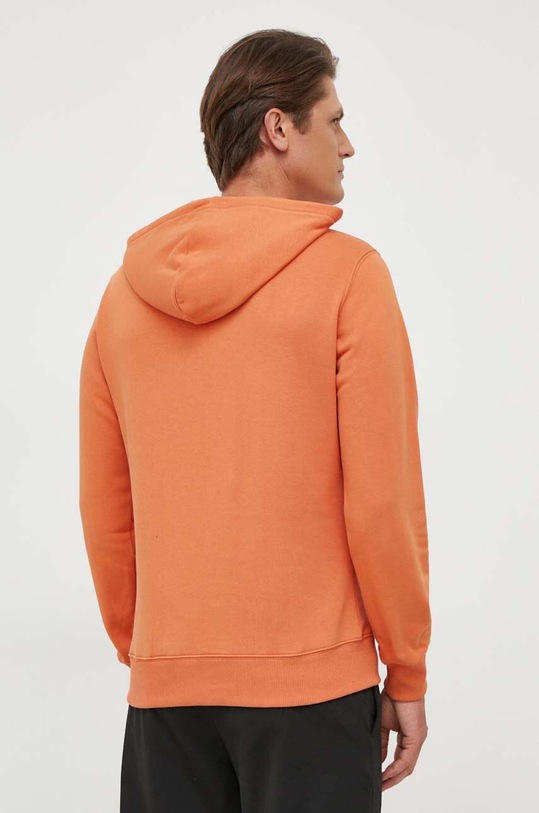 Дрехи Памучен суичър Calvin Klein Jeans J30J320805 оранжев