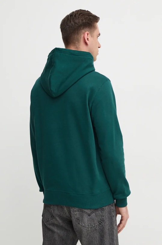 Oblečenie Bavlnená mikina Calvin Klein Jeans J30J320805 zelená