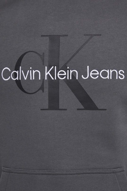 Bavlnená mikina Calvin Klein Jeans sivá J30J320805