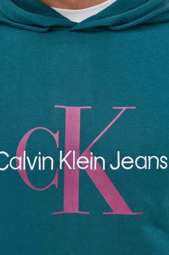 Bavlněná mikina Calvin Klein Jeans J30J320805 modrá