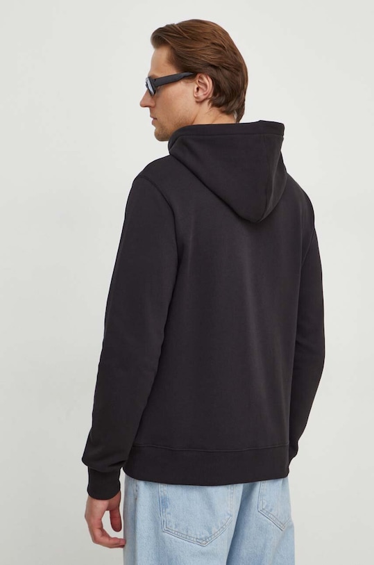 Oblečenie Bavlnená mikina Calvin Klein Jeans J30J320805 čierna