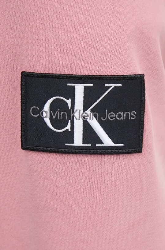 Calvin Klein Jeans bluza bawełniana J30J323430 różowy