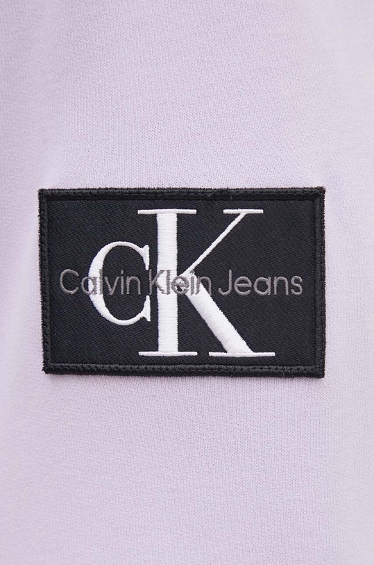 Calvin Klein Jeans bluza bawełniana J30J323430 fioletowy