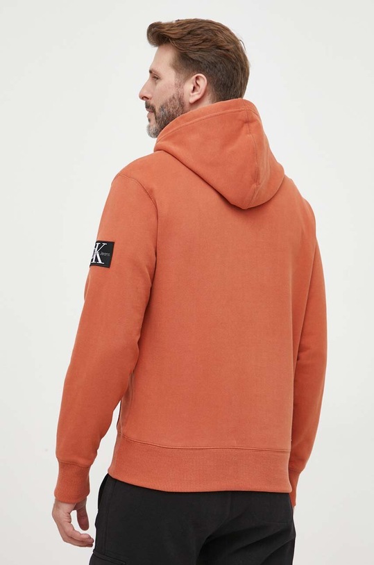 Calvin Klein Jeans bluza bawełniana J30J323430 pomarańczowy AA00