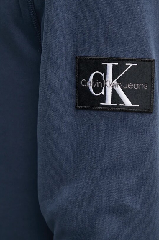 Calvin Klein Jeans hanorac de bumbac albastru J30J323430