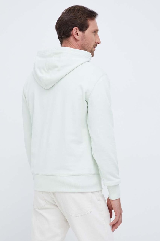 Pamučna dukserica Calvin Klein Jeans zelena J30J323430