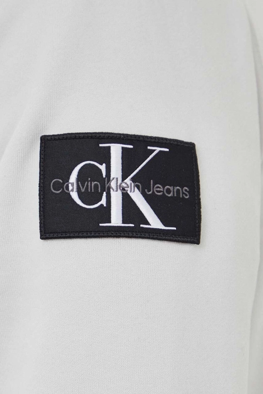 Бавовняна кофта Calvin Klein Jeans J30J323430 сірий