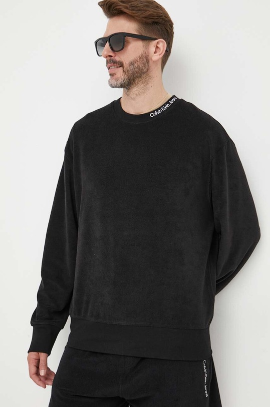 Μπλούζα Calvin Klein Jeans J30J323547 μαύρο AW23