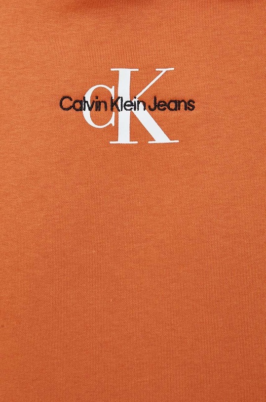 Calvin Klein Jeans bluza J30J323749 pomarańczowy