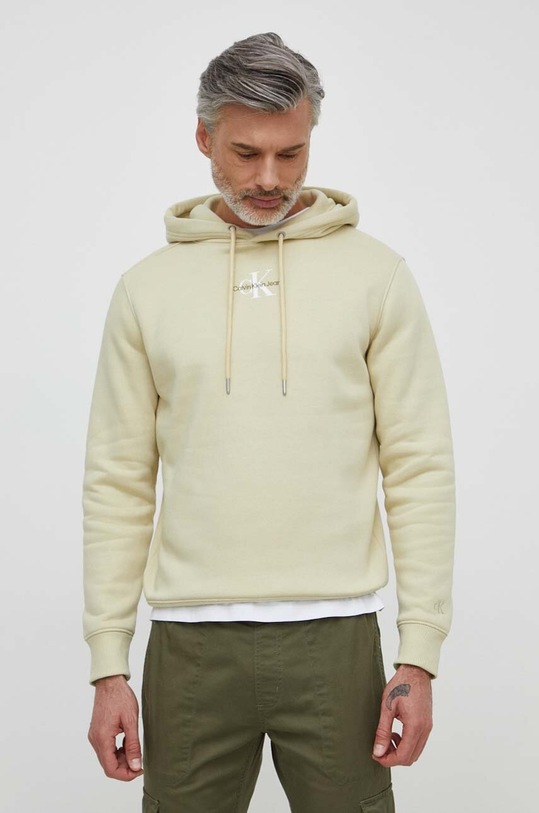Calvin Klein Jeans bluza pozostałe zielony J30J323749