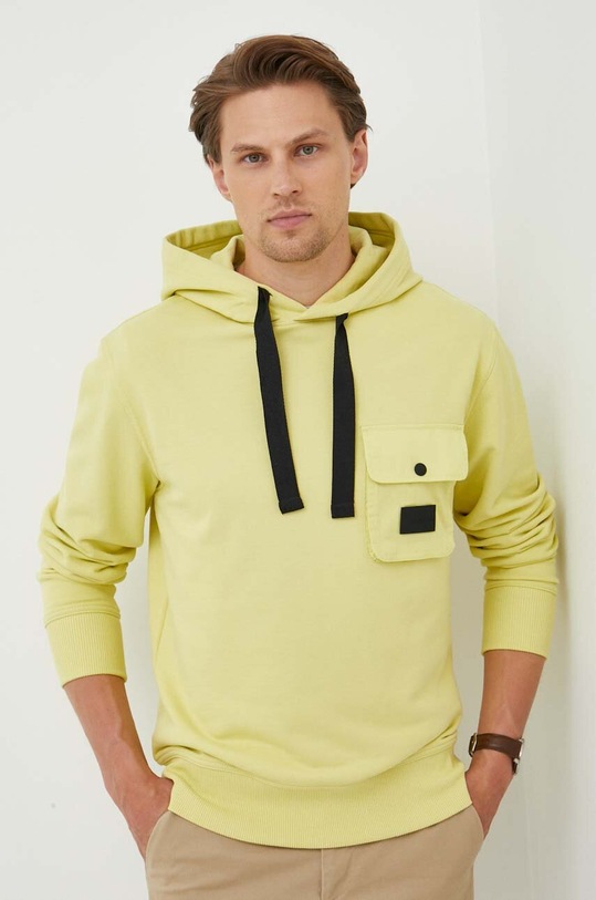 Хлопковая кофта Calvin Klein Jeans зелёный J30J323806