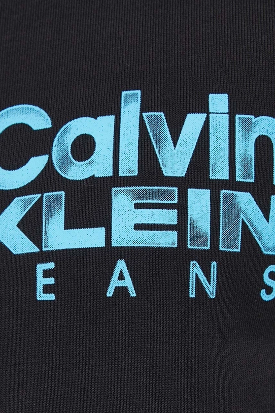 Хлопковая кофта Calvin Klein Jeans J30J324219 чёрный