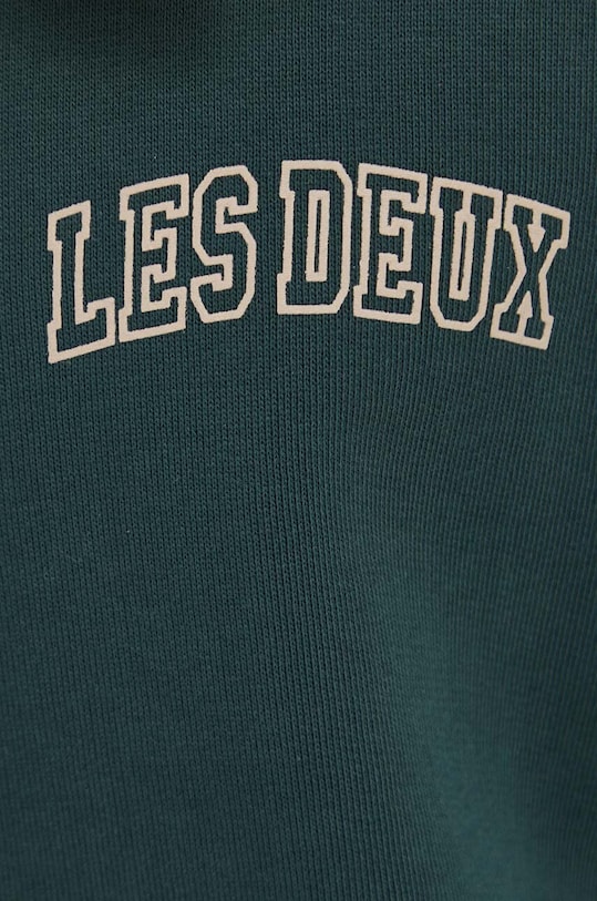 Les Deux bluza bawełniana Blake LDM200103 zielony