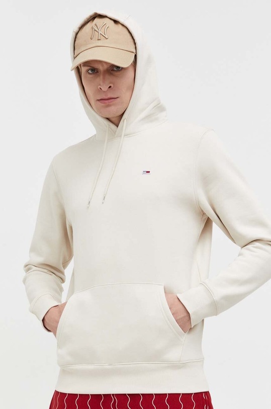 Tommy Jeans felső sima bézs DM0DM09593