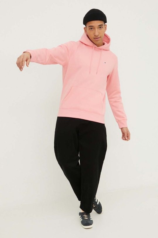 Mikina Tommy Jeans DM0DM09593 růžová SS24