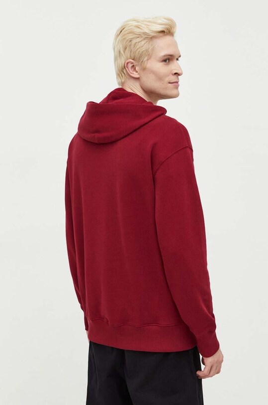 Oblačila Bombažen pulover Tommy Jeans DM0DM16369 bordo