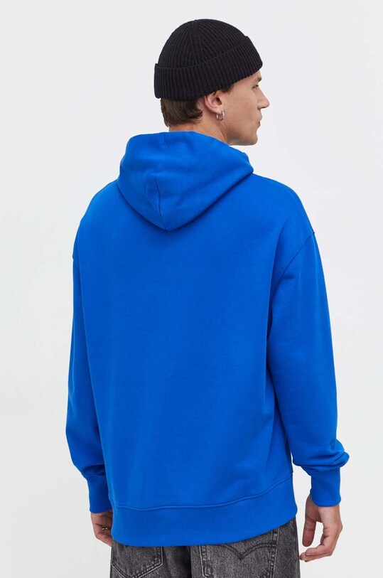 Ρούχα Βαμβακερή μπλούζα Tommy Jeans DM0DM16369 μπλε