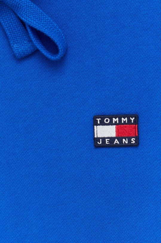 Βαμβακερή μπλούζα Tommy Jeans DM0DM16369 μπλε