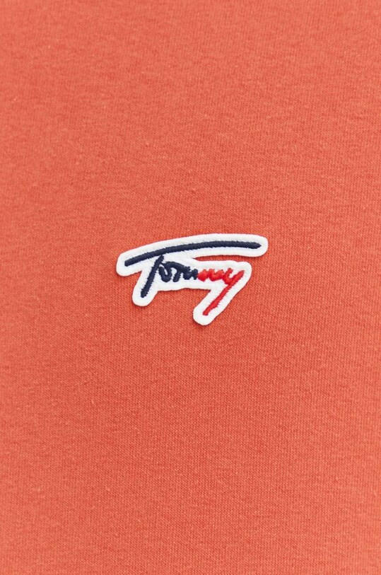 Tommy Jeans bluza DM0DM16796 pomarańczowy
