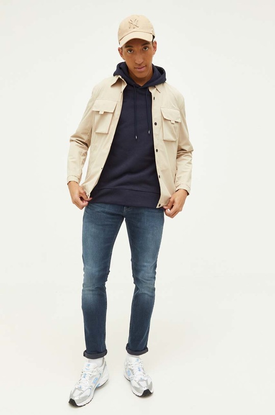Mikina Tommy Jeans DM0DM16797 námořnická modř AW23