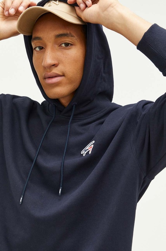 Mikina Tommy Jeans námořnická modř DM0DM16797