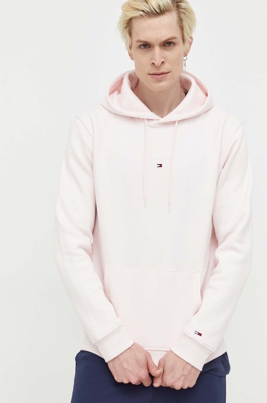 Tommy Jeans bluza DM0DM16800 różowy AW23