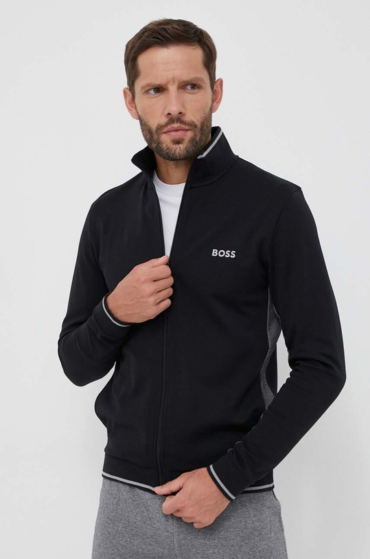 BOSS bluza 50496778 czarny AW23